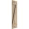 Ekena Millwork Rustic Two Board Spaced Board-n-Batten Rough Sawn Faux Wood Shutters w/Z-Board, 11 1/2W x 40H, PR SHUBSZ11X40RSPR - alternate 12